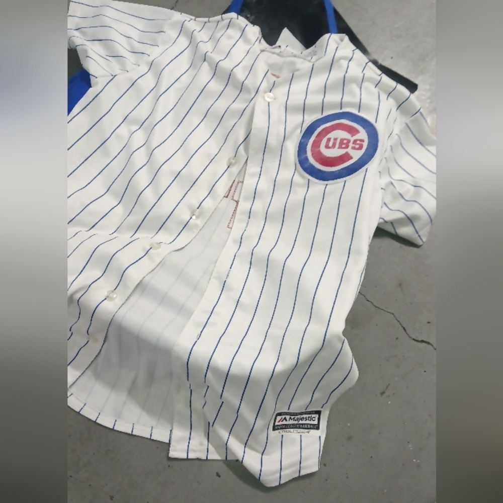 Chicago Cubs Anthony Rizzo White Big & Tall Replica Player Jersey
